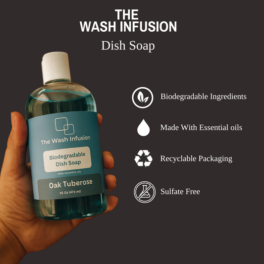 Biodegradable Dish Soap - Oak Tuberose