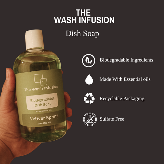 Biodegradable Dish Soap - Vetiver Spring