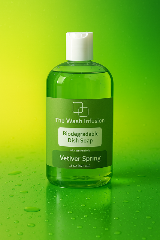 Biodegradable Dish Soap - Vetiver Spring